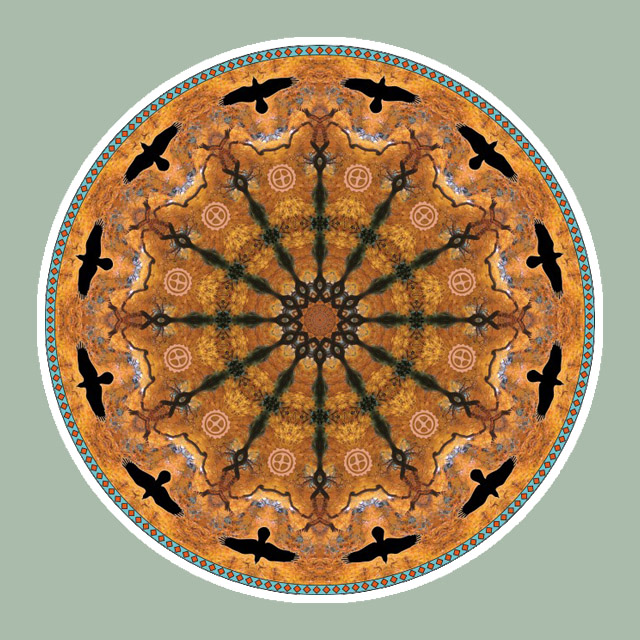 Ravenwheel, Mandala Art